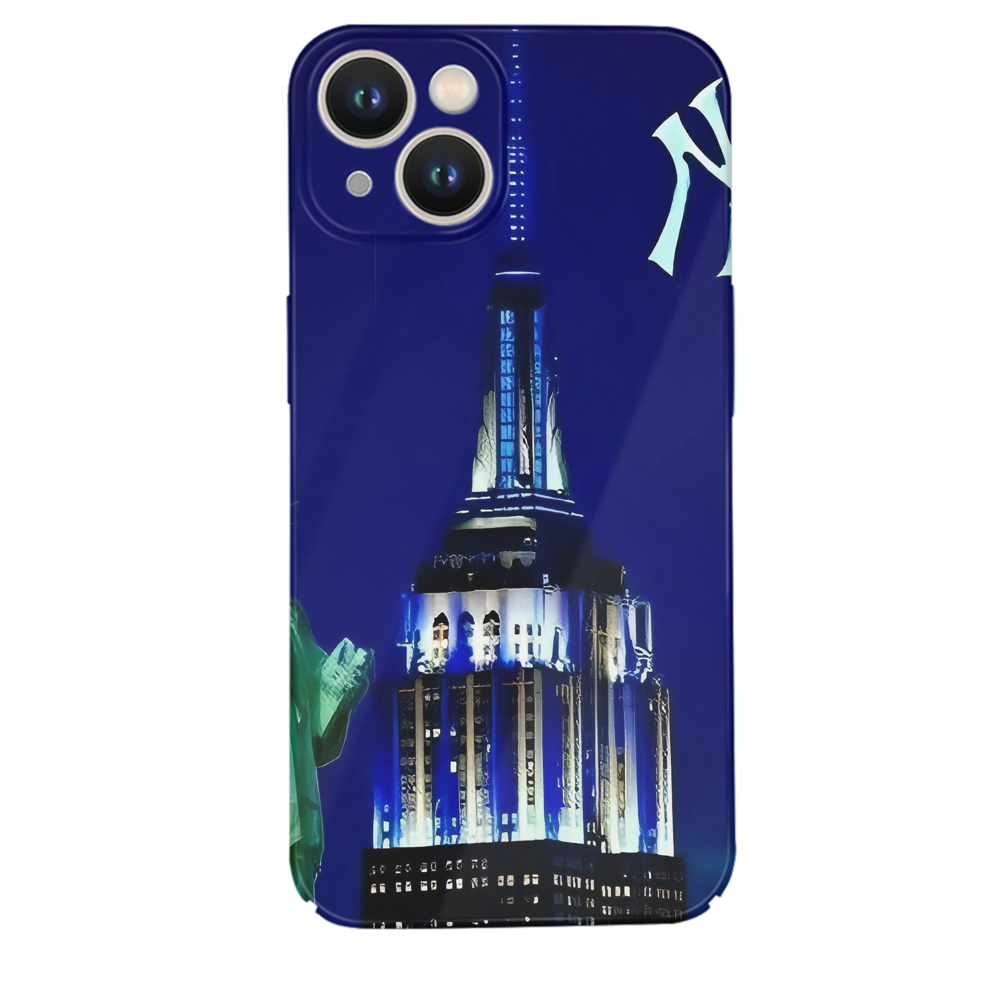 New York Yankees 175 IPhone 14 Series Full-Cover Hard Case – Shockproof With Raised Camera Protection – Precise Cutouts, Wireless Charging Compatible – Durable, Anti-Yellowing, Easy To Clean